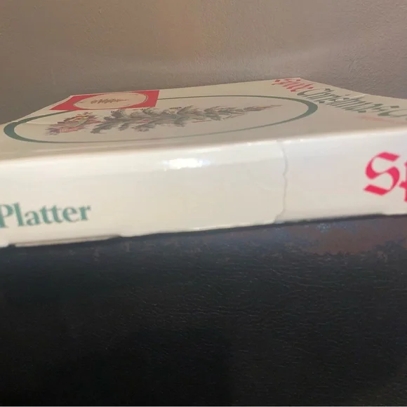 Spode Christmas Tree 14in Oval Platter - Picture 5 of 5